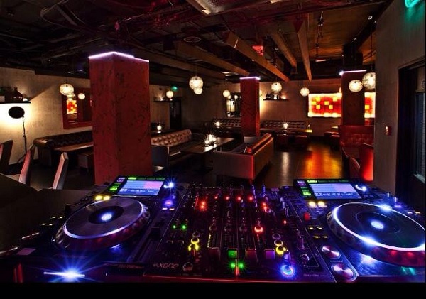 NOIR DJ Booth & Stage
