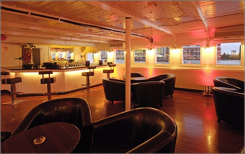 Reception space for parties and drinks